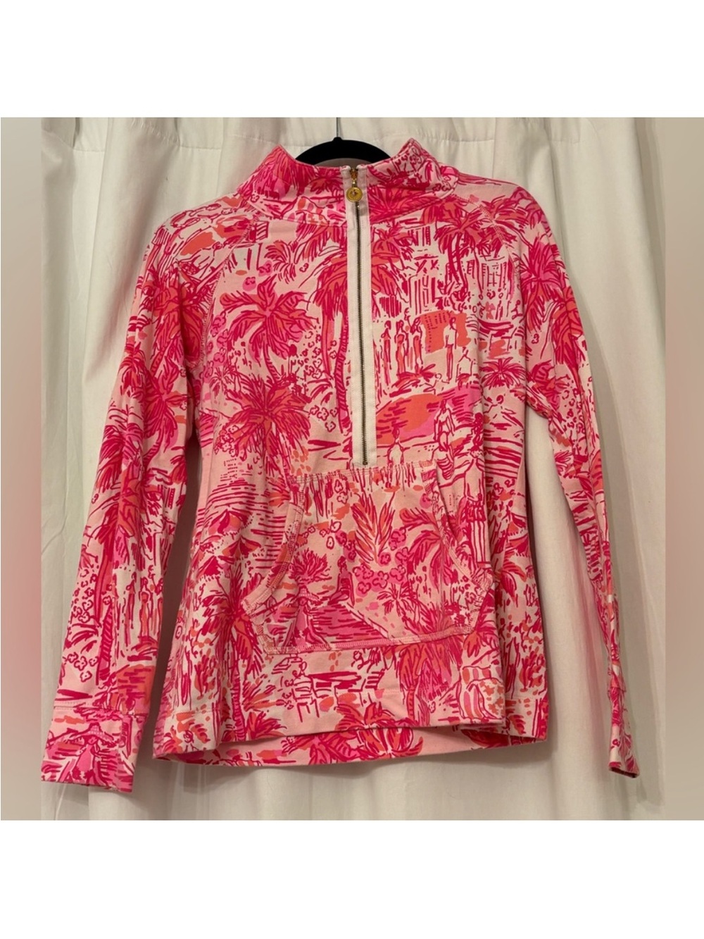Lilly Pulitzer Skipper Popover Paradise Pink Rule
Breakers Toile